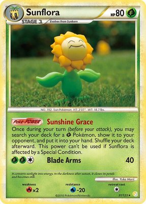 Sunflora, HeartGold SoulSilver