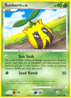 Sunkern, Secret Wonders