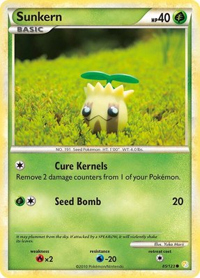 Sunkern, HeartGold SoulSilver