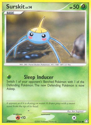 Surskit, Mysterious Treasures