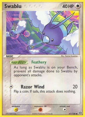 Swablu, EX Emerald