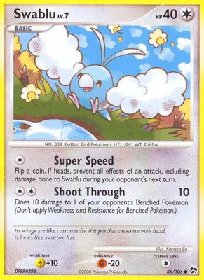 Swablu, Great Encounters
