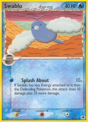 Swablu (Delta Species), EX Dragon Frontiers