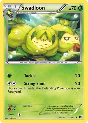 Swadloon, Legendary Treasures
