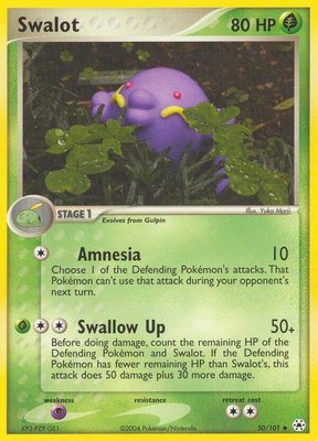 Swalot, EX Hidden Legends