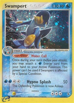 Swampert, EX Ruby and Sapphire