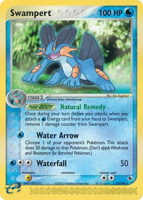 Swampert, EX Ruby and Sapphire