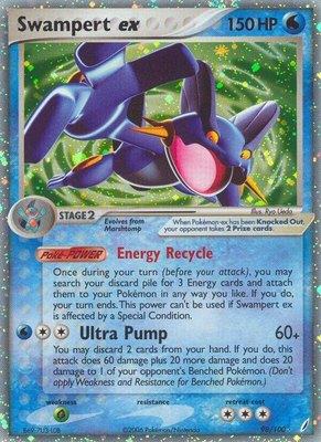 Swampert ex, EX Crystal Guardians