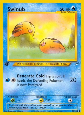 Swinub, Neo Destiny