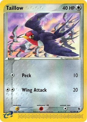 Taillow, EX Ruby and Sapphire