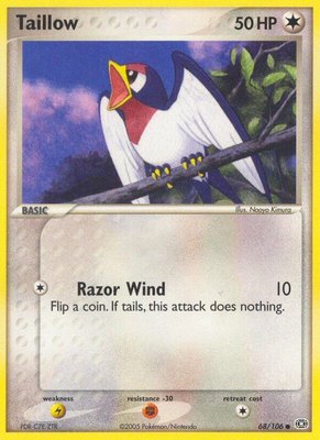 Taillow, EX Emerald