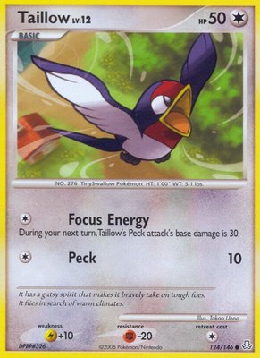 Taillow, Legends Awakened