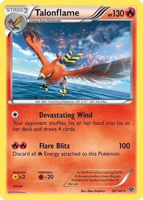 Talonflame, XY Base Set