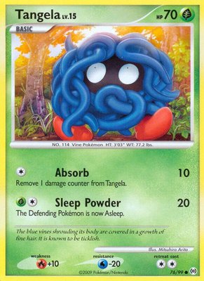 Tangela (76), Arceus