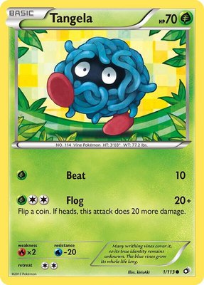 Tangela, Legendary Treasures