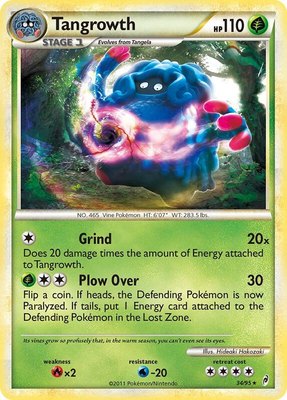 Tangrowth, Call of Legends
