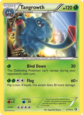 Tangrowth, Legendary Treasures