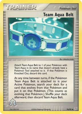 Team Aqua Belt, EX Team Magma vs Team Aqua