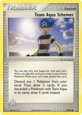 Team Aqua Schemer, EX Team Magma vs Team Aqua