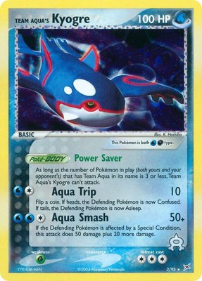 Team Aqua's Kyogre, EX Team Magma vs Team Aqua