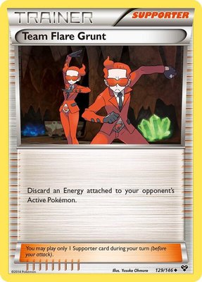 Team Flare Grunt, XY Base Set