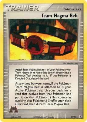 Team Magma Belt, EX Team Magma vs Team Aqua