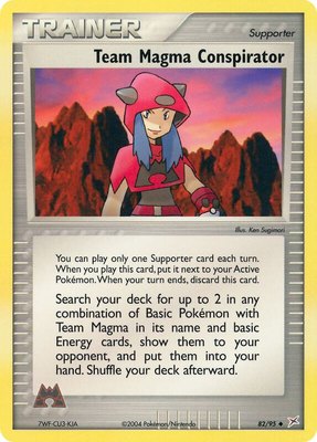 Team Magma Conspirator, EX Team Magma vs Team Aqua