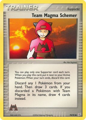 Team Magma Schemer, EX Team Magma vs Team Aqua