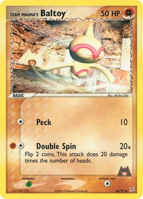 Team Magma's Baltoy, EX Team Magma vs Team Aqua