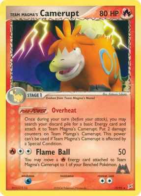 Team Magma's Camerupt, EX Team Magma vs Team Aqua