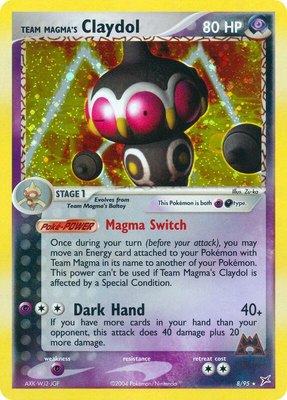 Team Magma's Claydol, EX Team Magma vs Team Aqua