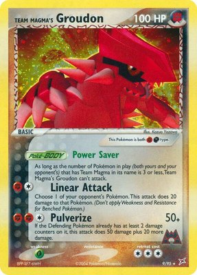 Team Magma's Groudon, EX Team Magma vs Team Aqua