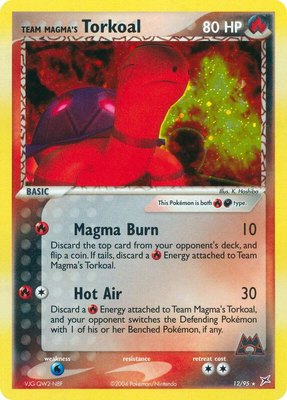Team Magma's Torkoal, EX Team Magma vs Team Aqua