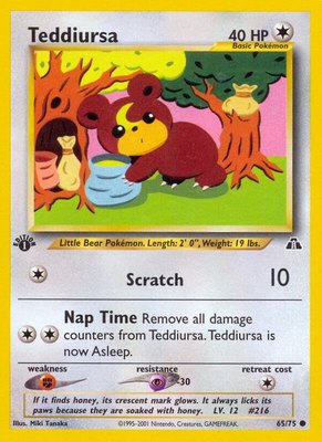 Teddiursa, Neo Discovery