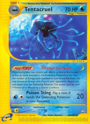 Tentacruel, Aquapolis