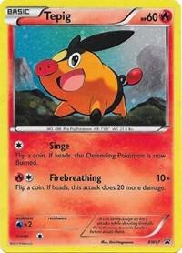Tepig, Black and White Promos