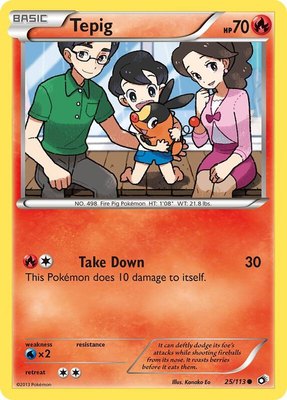 Tepig, Legendary Treasures