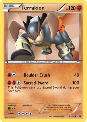 Terrakion, Emerging Powers