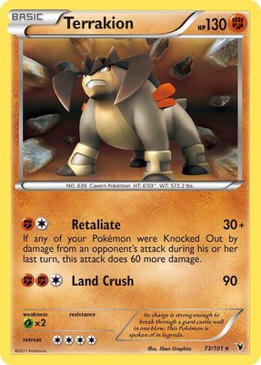 Terrakion, Noble Victories
