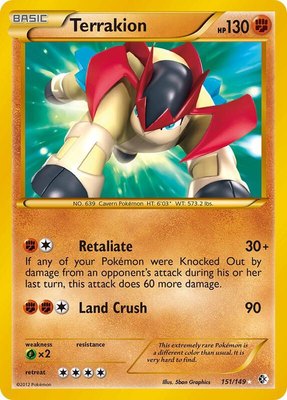 Terrakion, Boundaries Crossed