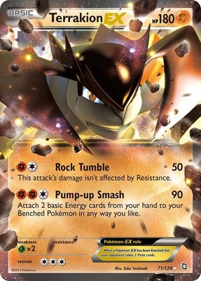 Terrakion EX, Dragons Exalted