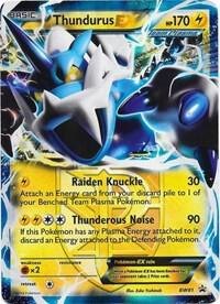 Thundurus EX (Team Plasma), Black and White Promos