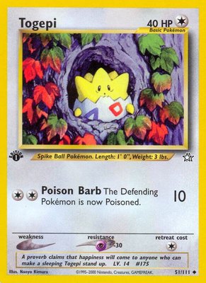 Togepi, Neo Genesis