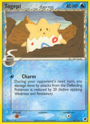Togepi (Delta Species), EX Dragon Frontiers