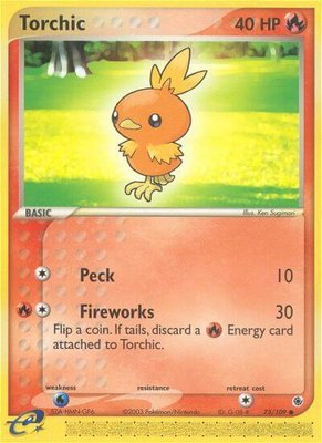 Torchic, EX Ruby and Sapphire