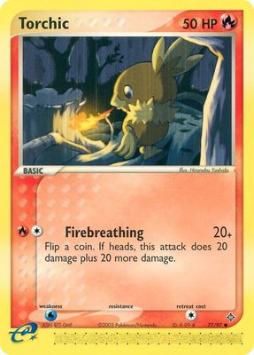 Torchic, EX Dragon