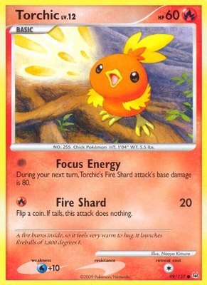 Torchic, Platinum