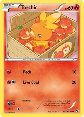 Torchic, Legendary Treasures: Radiant Collection