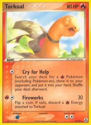 Torkoal, EX Legend Maker