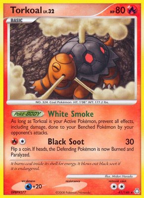 Torkoal, Legends Awakened